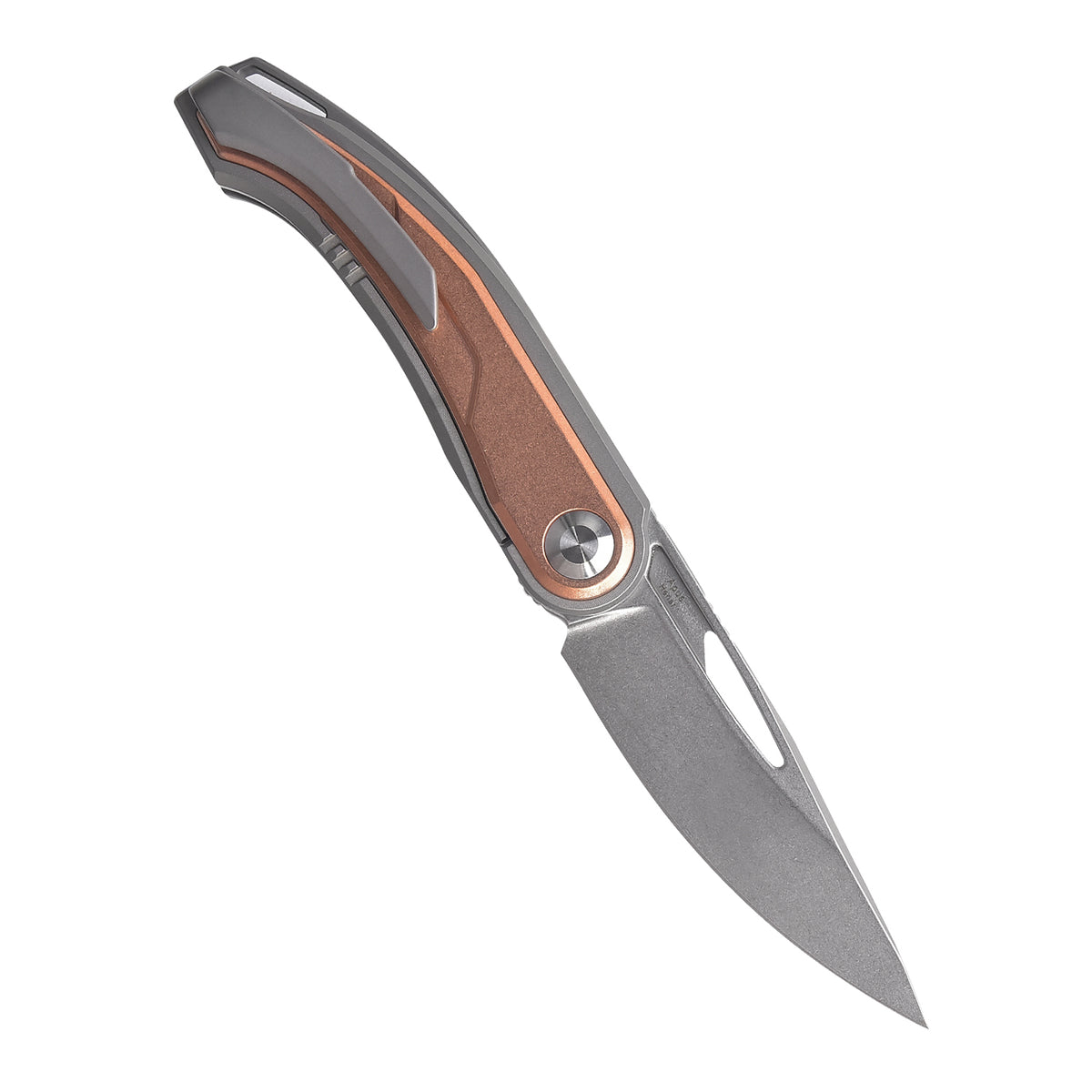 Kizer Apus Copper Orange Ki3554A2 (3.03" Stonewash)