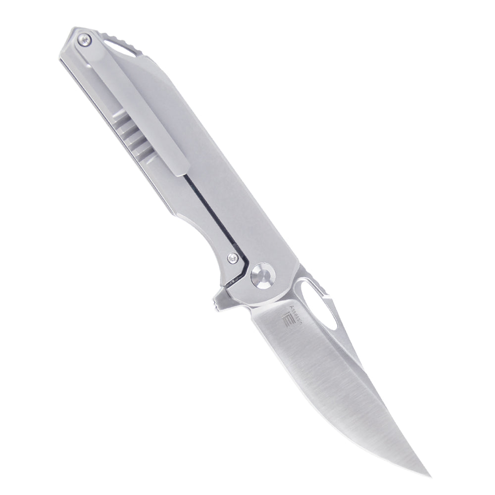 Kizer Assassin Titanium Gray Ki3549A1 (3.15" Satin)