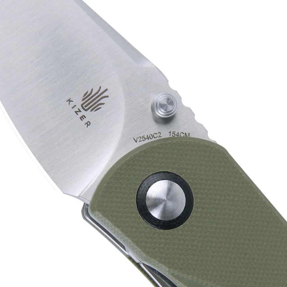 Kizer Contrail G-10 Green V2540C2 (2.125" Satin)
