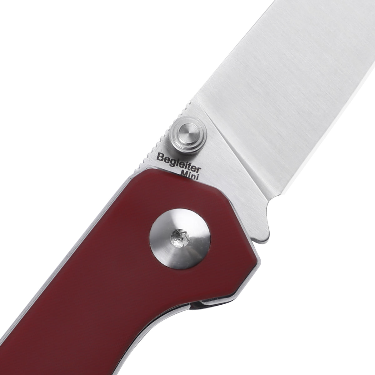 Kizer Begleiter® Mini Micarta Red V3458RN3 (2.87" Satin)