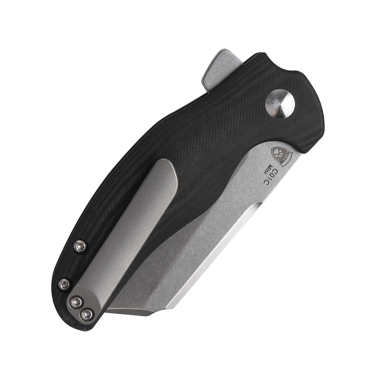 Kizer C01c Mini Sheepdog Carbon Fiber Black Ki3488A4 (2.6" Stonewash)