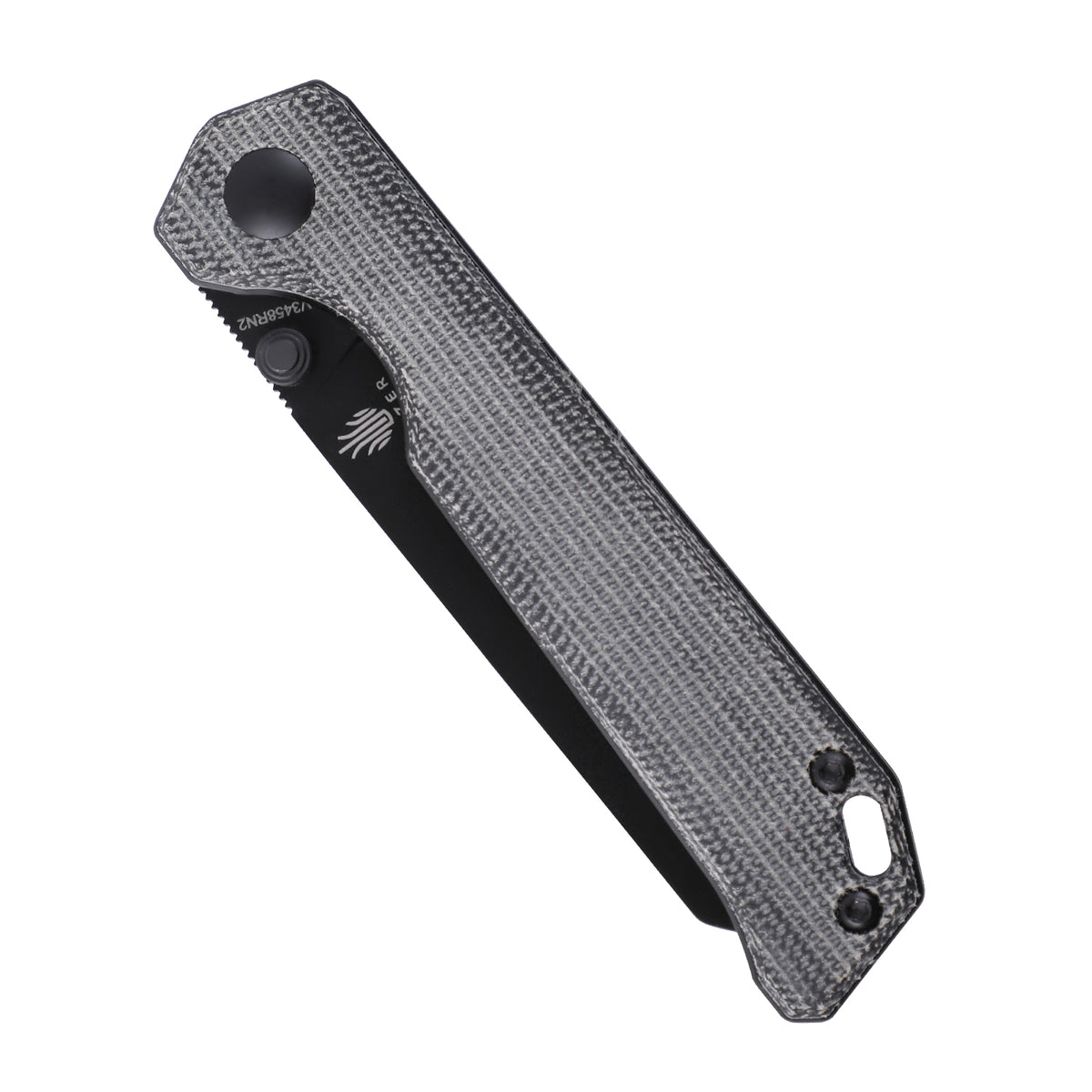 Kizer Begleiter® Mini Micarta Black V3458RN2 (2.87" Black)