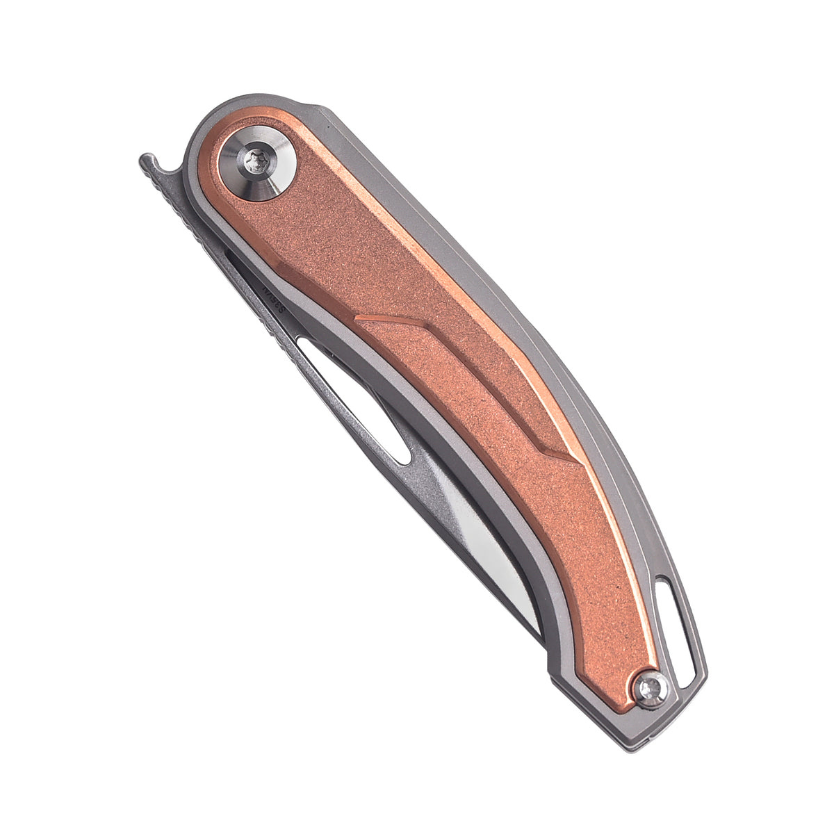 Kizer Apus Copper Orange Ki3554A2 (3.03" Stonewash)