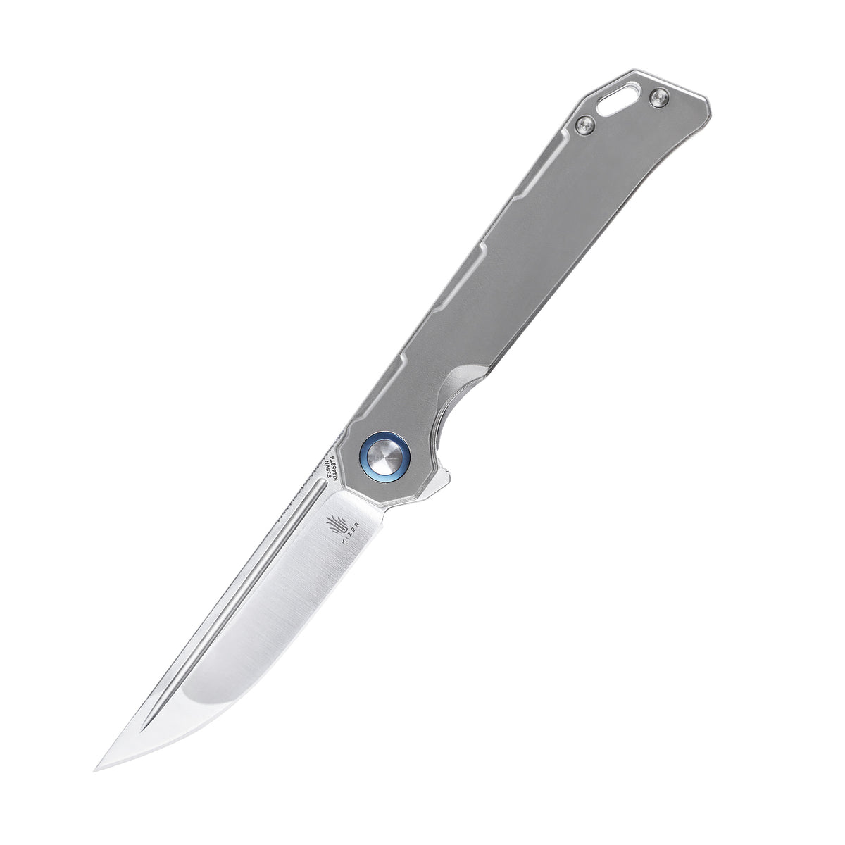 Kizer Begleiter® Titanium Gray Ki4458T4 (3.54" Stain)