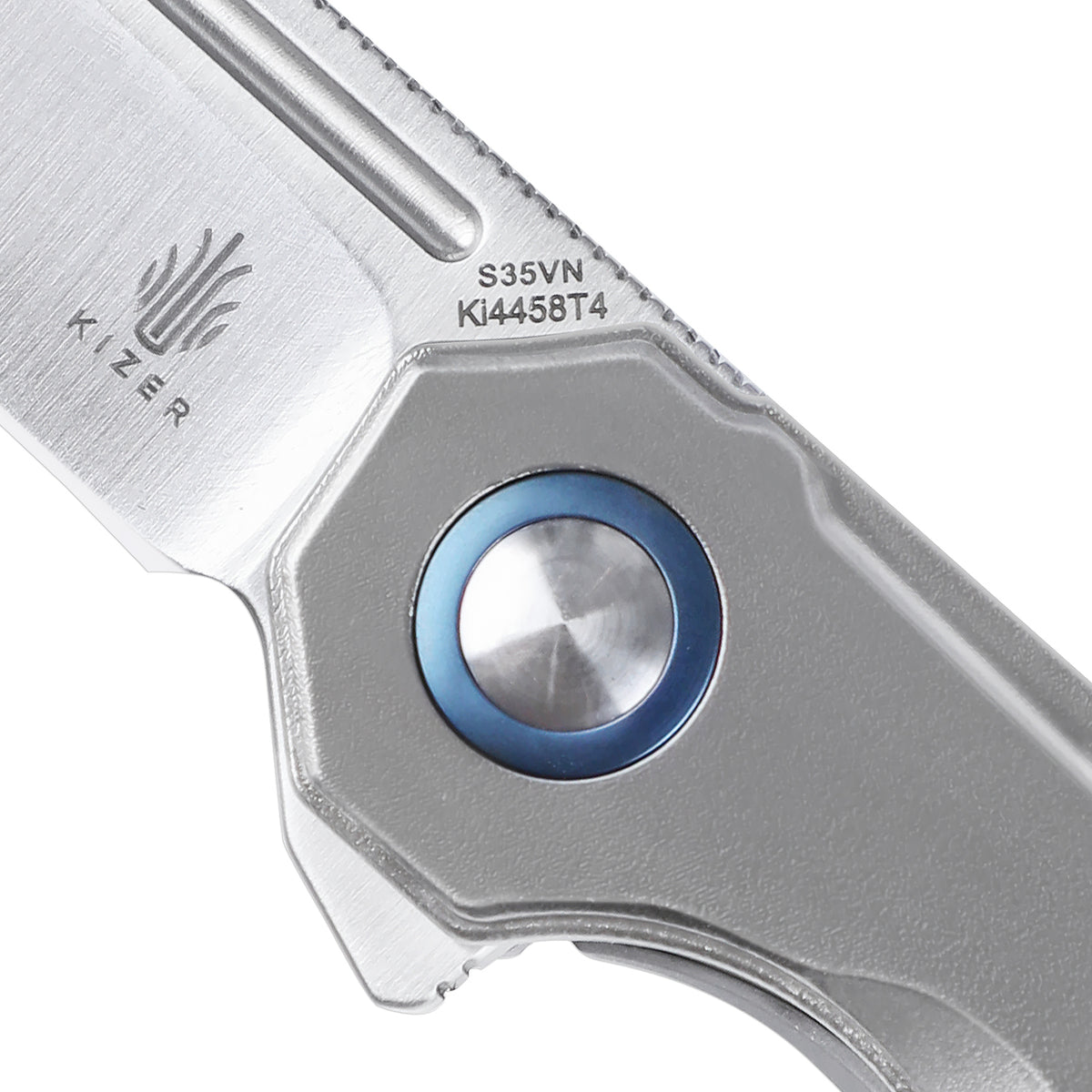 Kizer Begleiter® Titanium Gray Ki4458T4 (3.54" Stain)