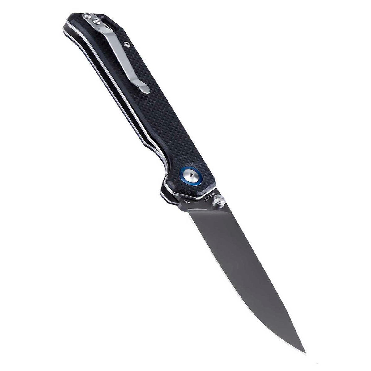 Kizer Begleiter G10 Black V4458N1 (3.56" Grey Ti-Coated)