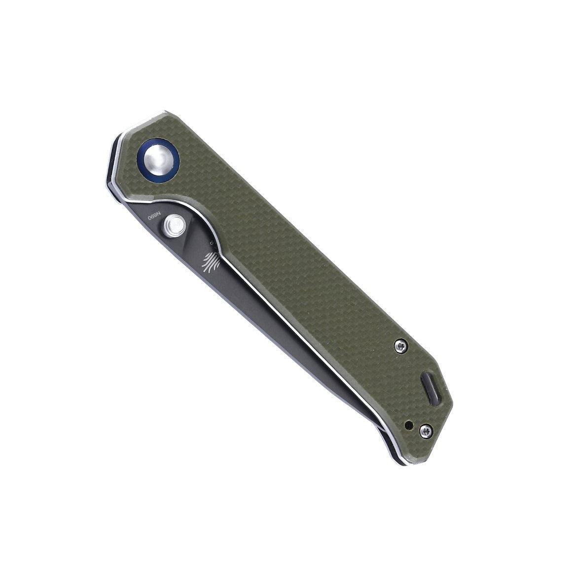 Kizer Begleiter G10 Green V4458N2 (3.56" Grey Ti-Coated)