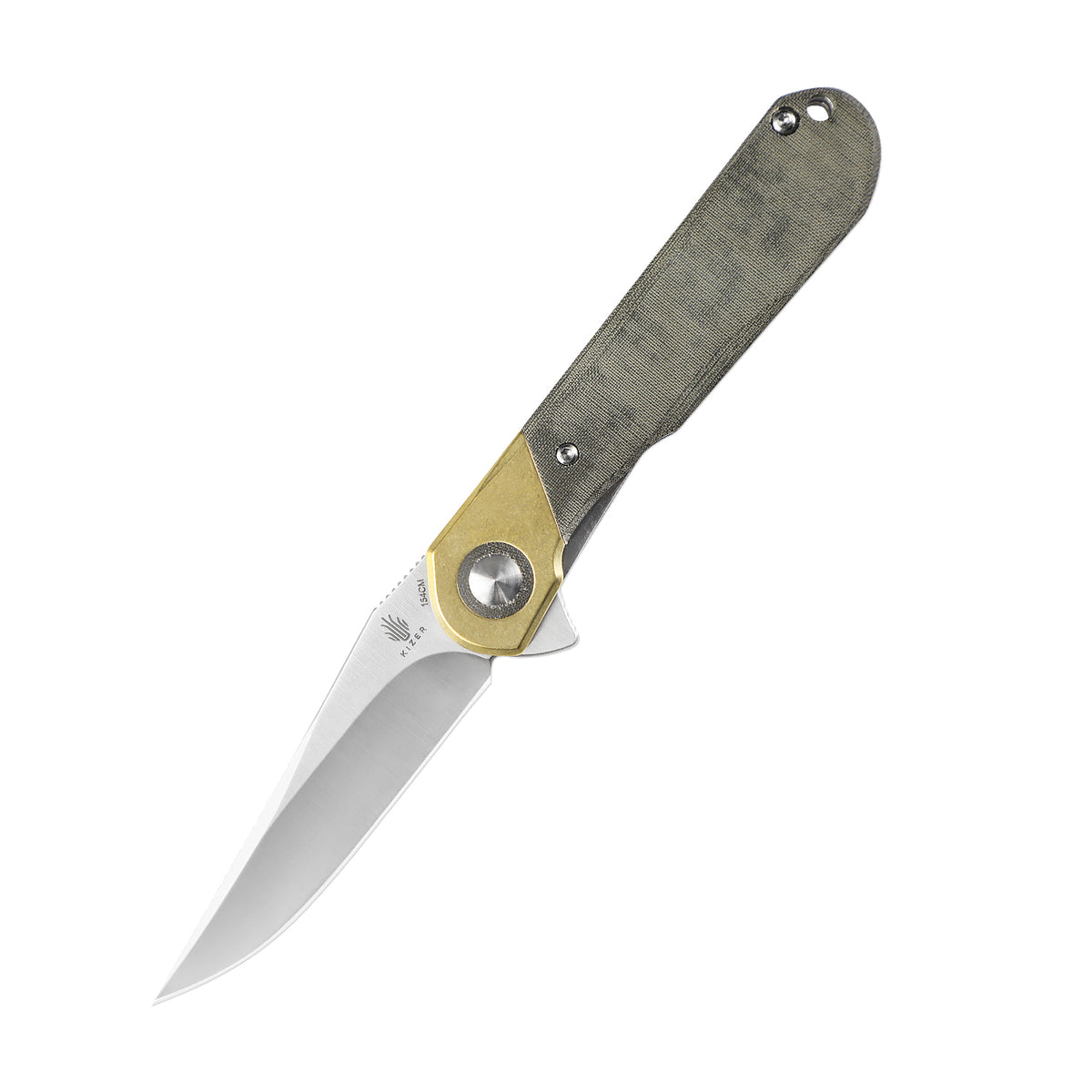 Comet | 154CM | Brass+Micarta | V3614C1