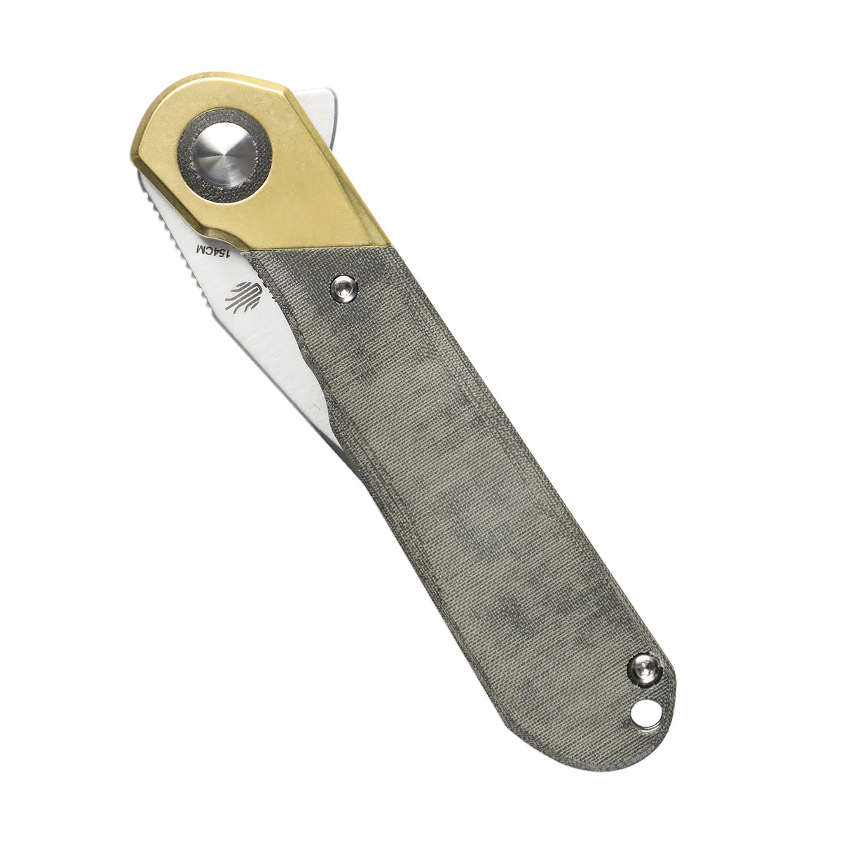 Comet | 154CM | Brass+Micarta | V3614C1